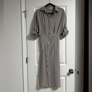 Max Studio Maxi Long Sleeve Dress